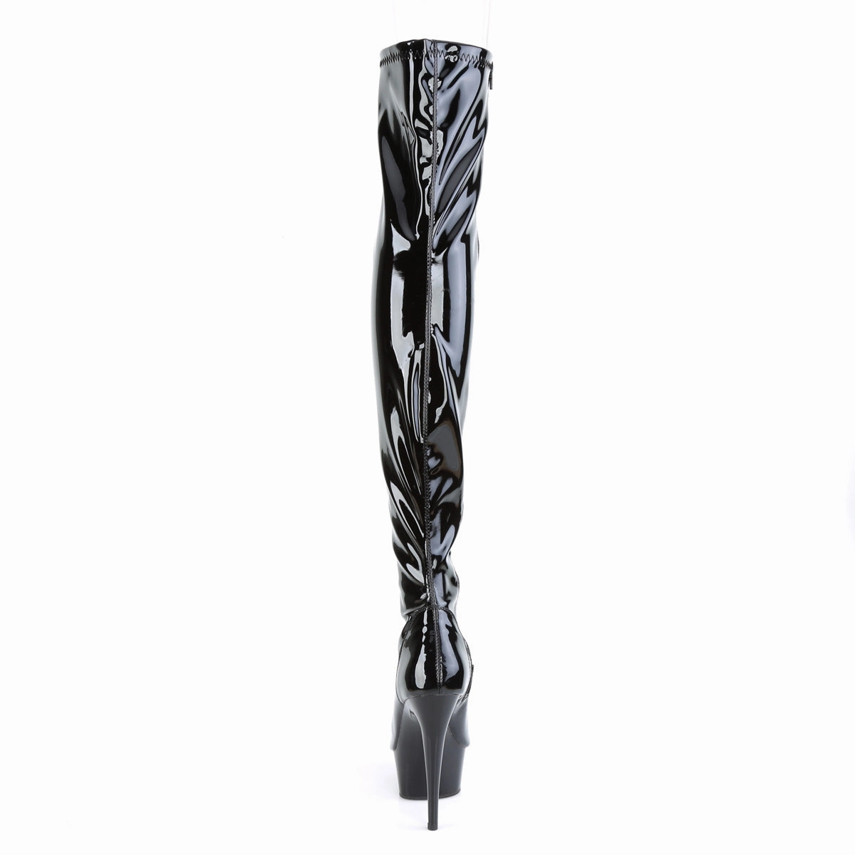 DELIGHT-3011  Black Str. Patent/Black