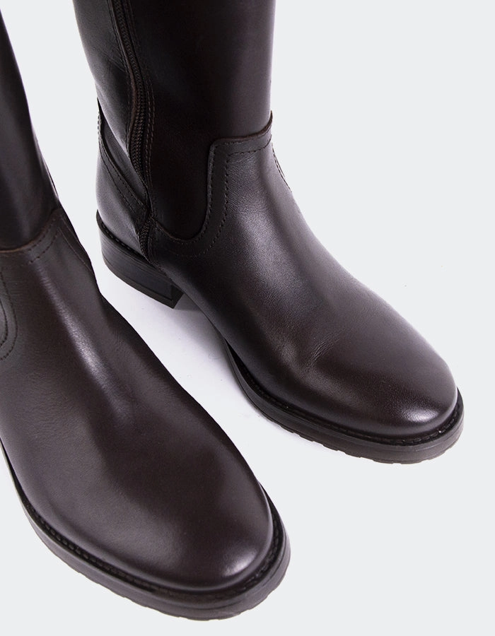 Delorre Brown Leather