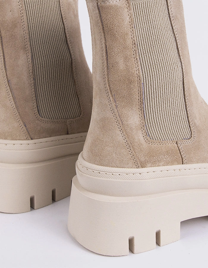 Delya Beige Suede