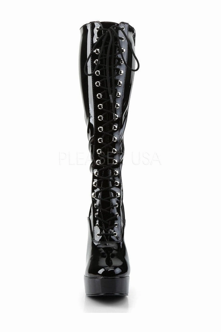 ELECTRA-2023 Platform Boot  | Black Patent