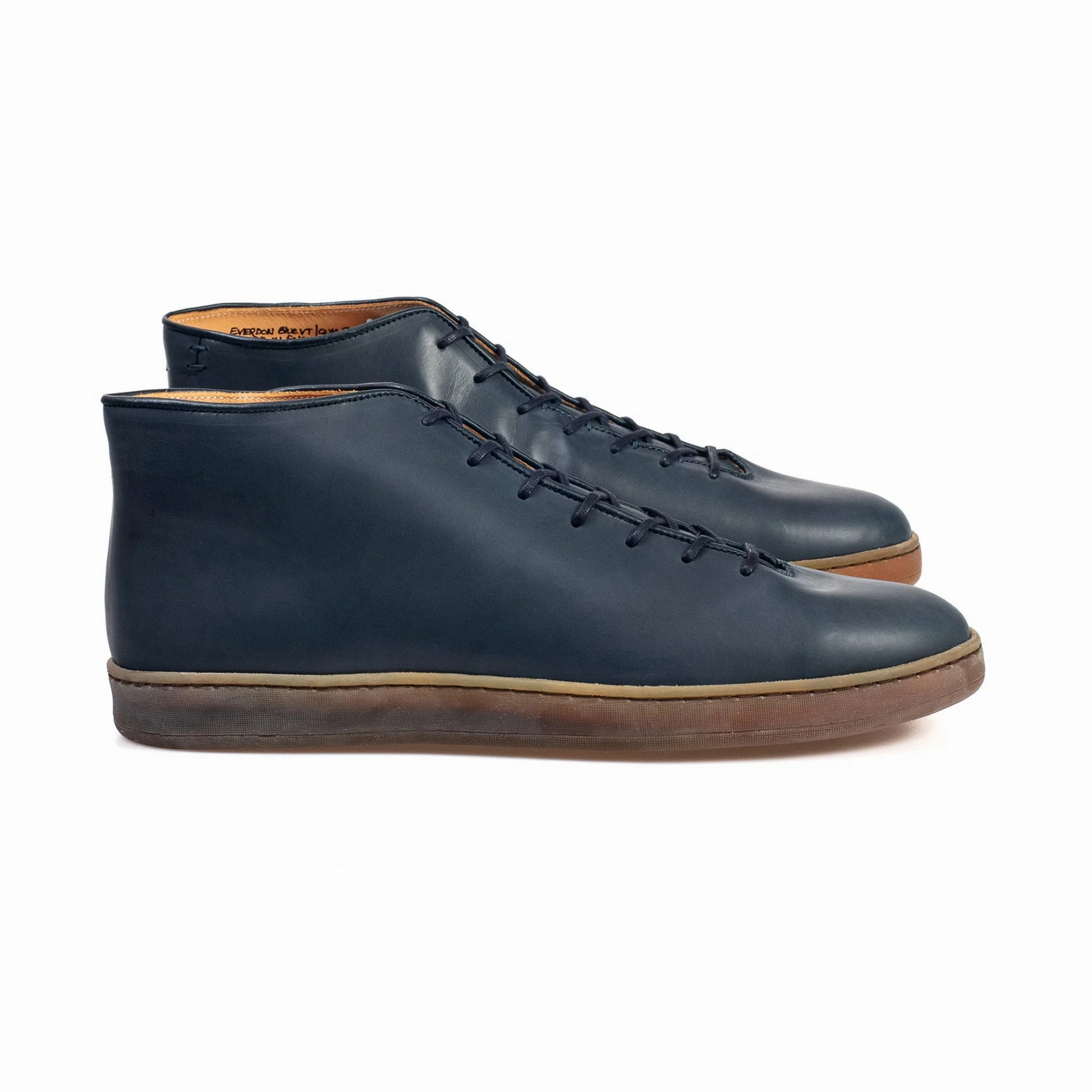 Everdon Wholecut Mid - Navy Veg Tan Calf