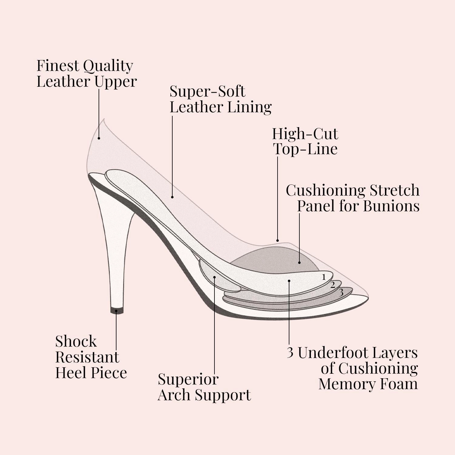 Fern: Cream Patent Leather