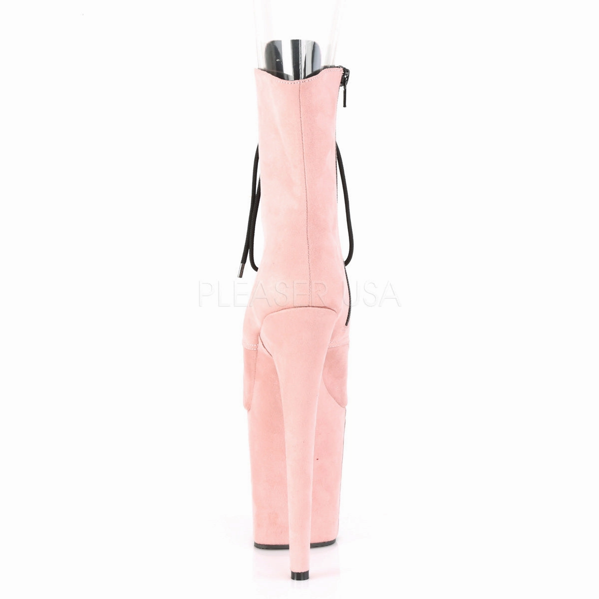 FLAMINGO-1021FS  Baby Pink Faux Suede/Baby Pink Faux Suede