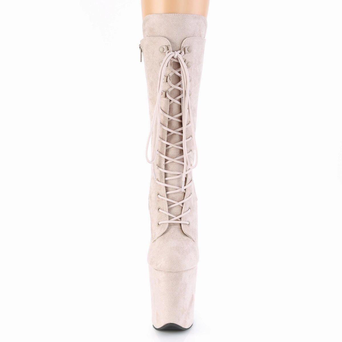 FLAMINGO-1050FS  Nude Faux Suede/Nude Faux Suede