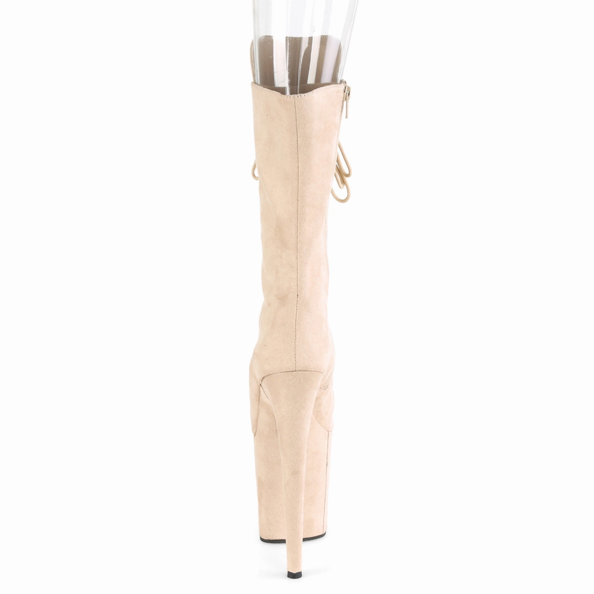FLAMINGO-1051FS  Beige Faux Suede/Beige Faux Suede