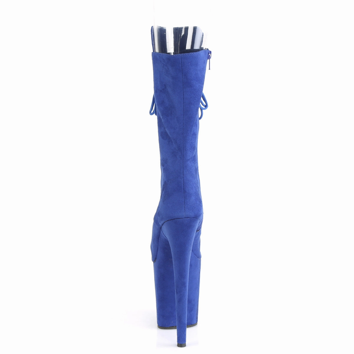 FLAMINGO-1051FS  Royal Blue Faux Suede/Royal Blue Faux Suede