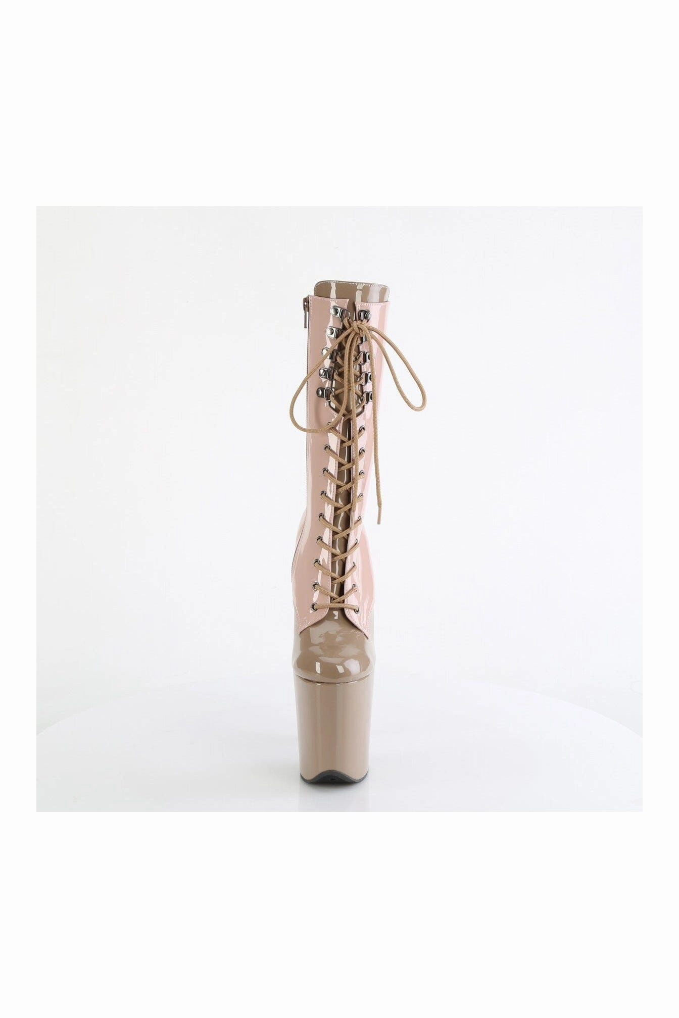 FLAMINGO-1054DC Pink Patent Knee Boot