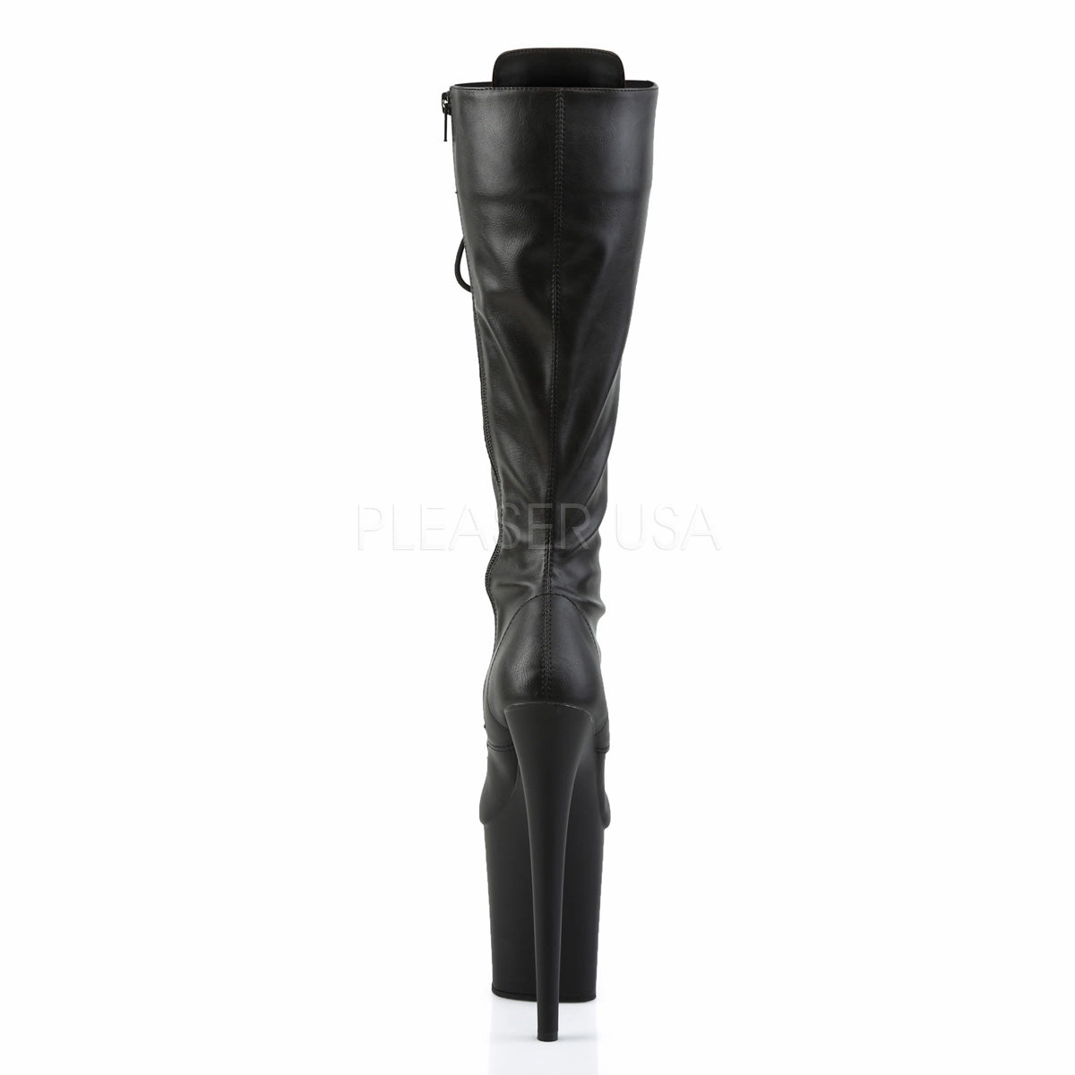 FLAMINGO-2023  Black Str Faux Leather/Black Matte