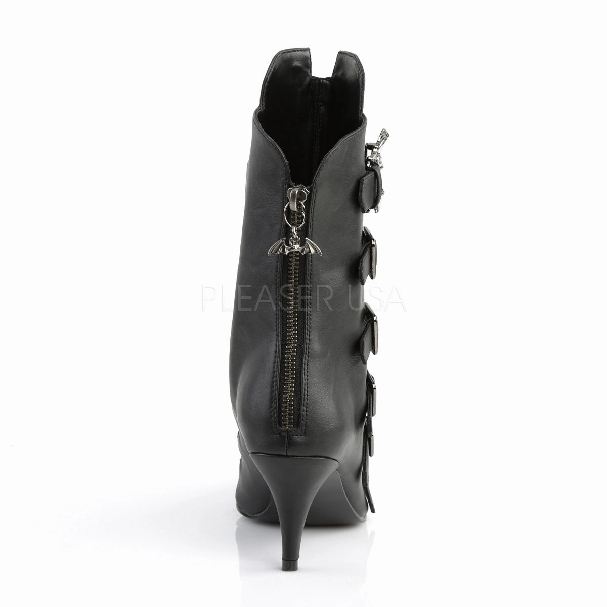 FURY-110  Black Faux Leather
