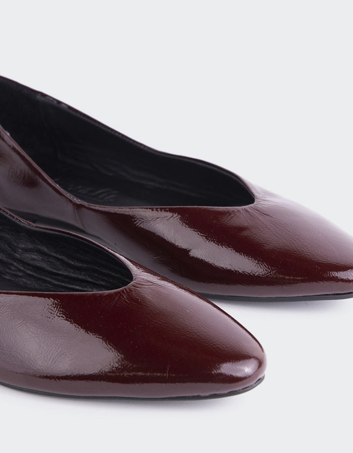 Glissandra Burgundy Patent