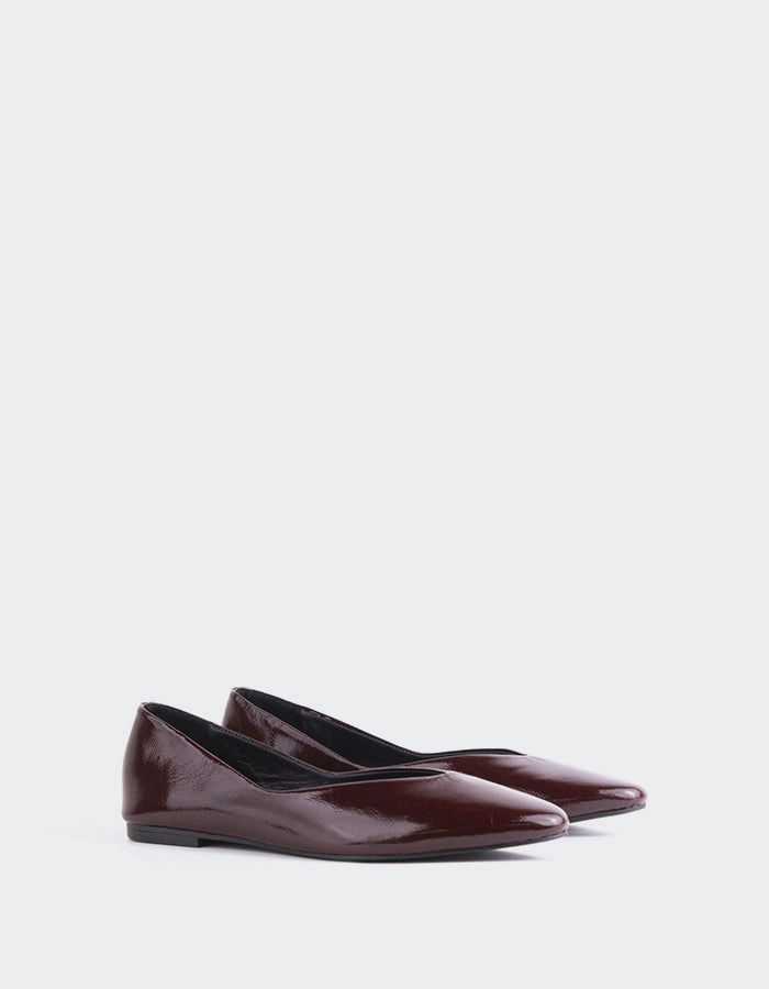 Glissandra Burgundy Patent