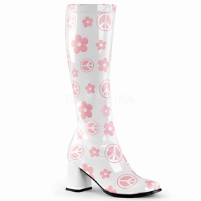 GOGO-300FL  White Str Patent