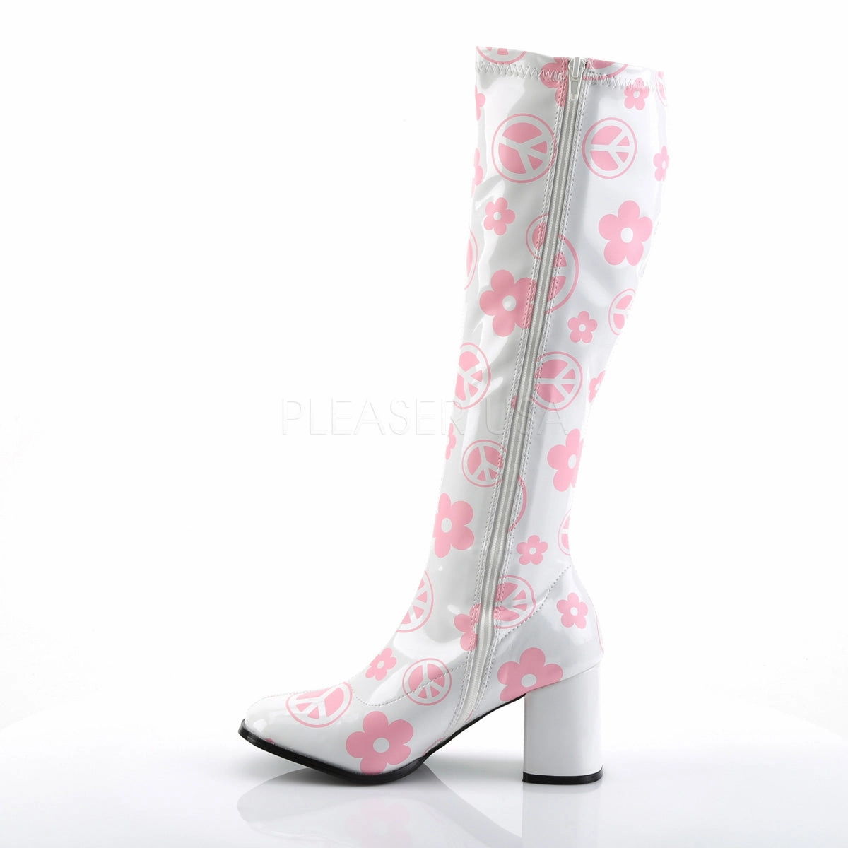 GOGO-300FL  White Str Patent