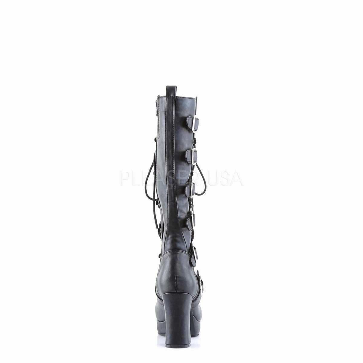 GOTHIKA-200  Black Vegan Leather