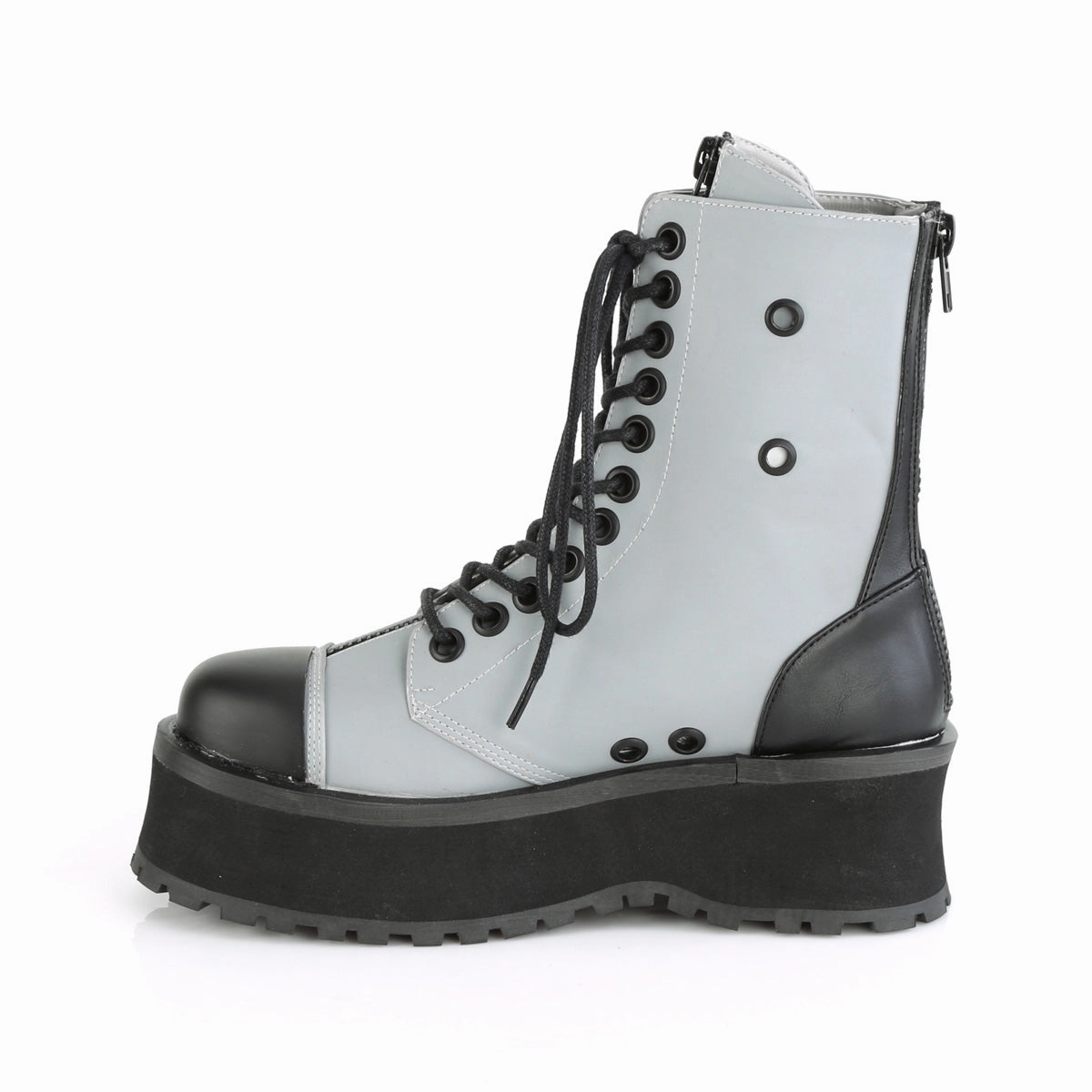GRAVEDIGGER-10  Grey Reflective