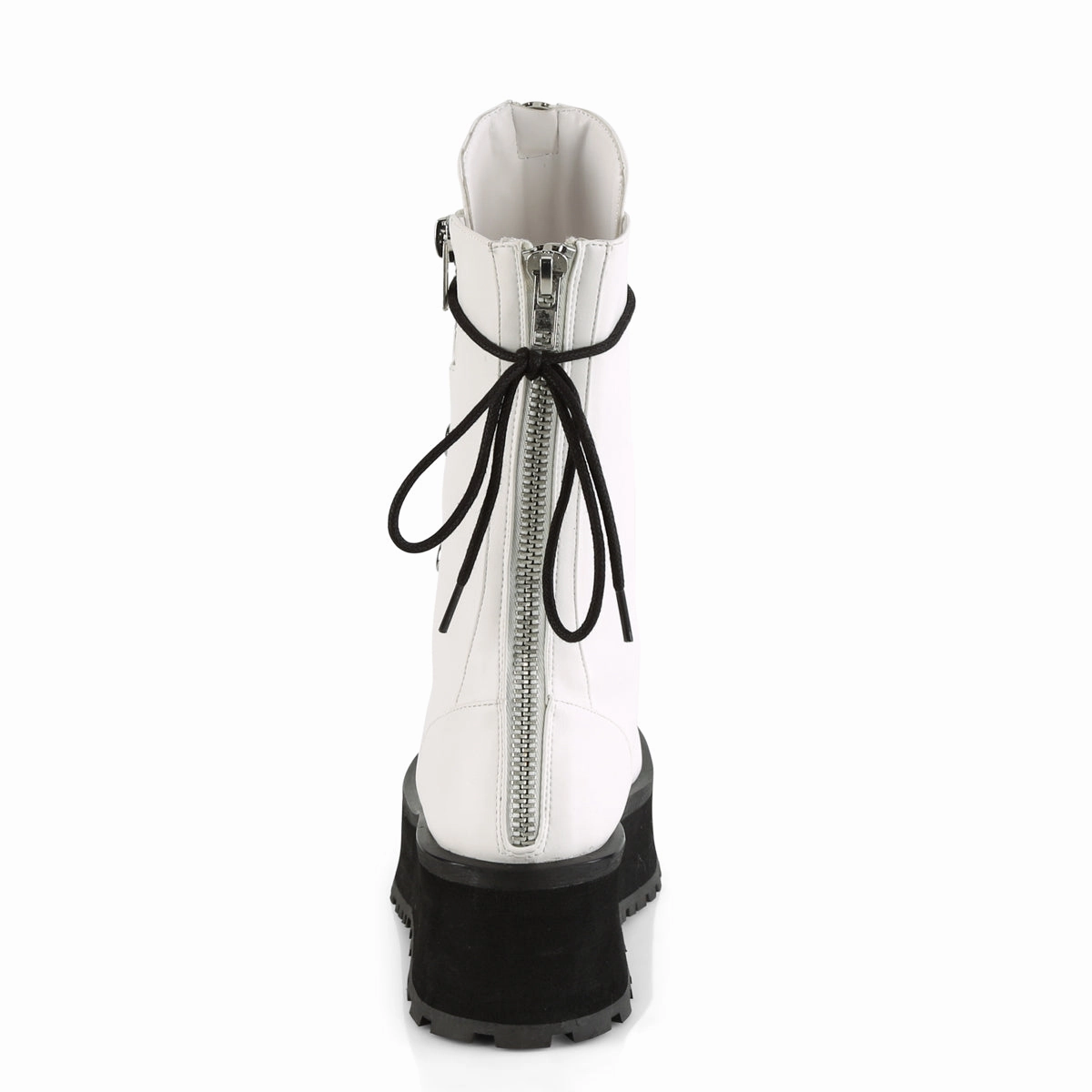 GRAVEDIGGER-14  White Vegan Leather