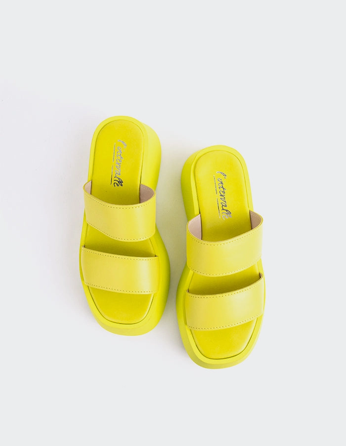 Happy Yellow Leather