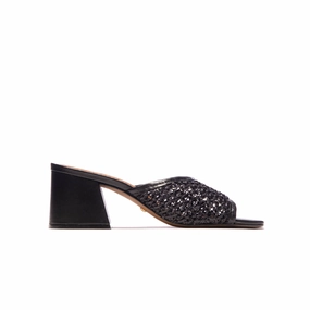 Helenium Black Leather