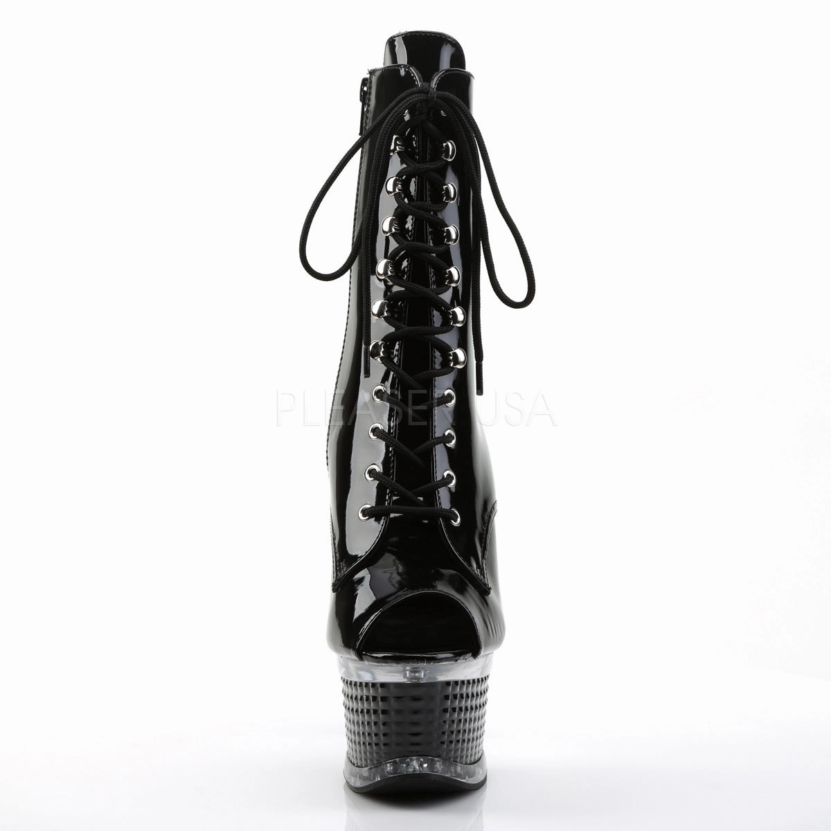 ILLUSION-1021  Black Patent/Black