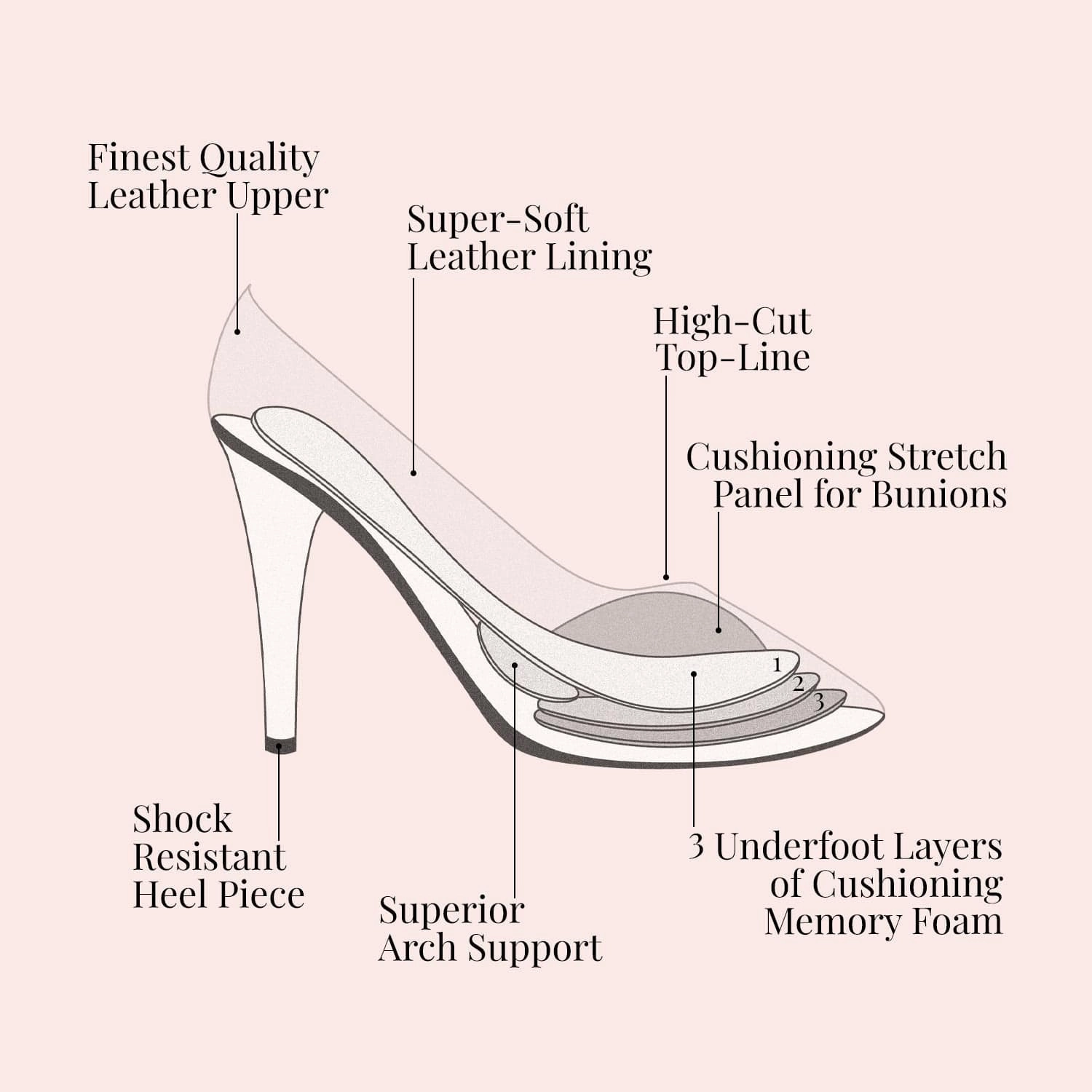 India: Pale Taupe Patent Leather