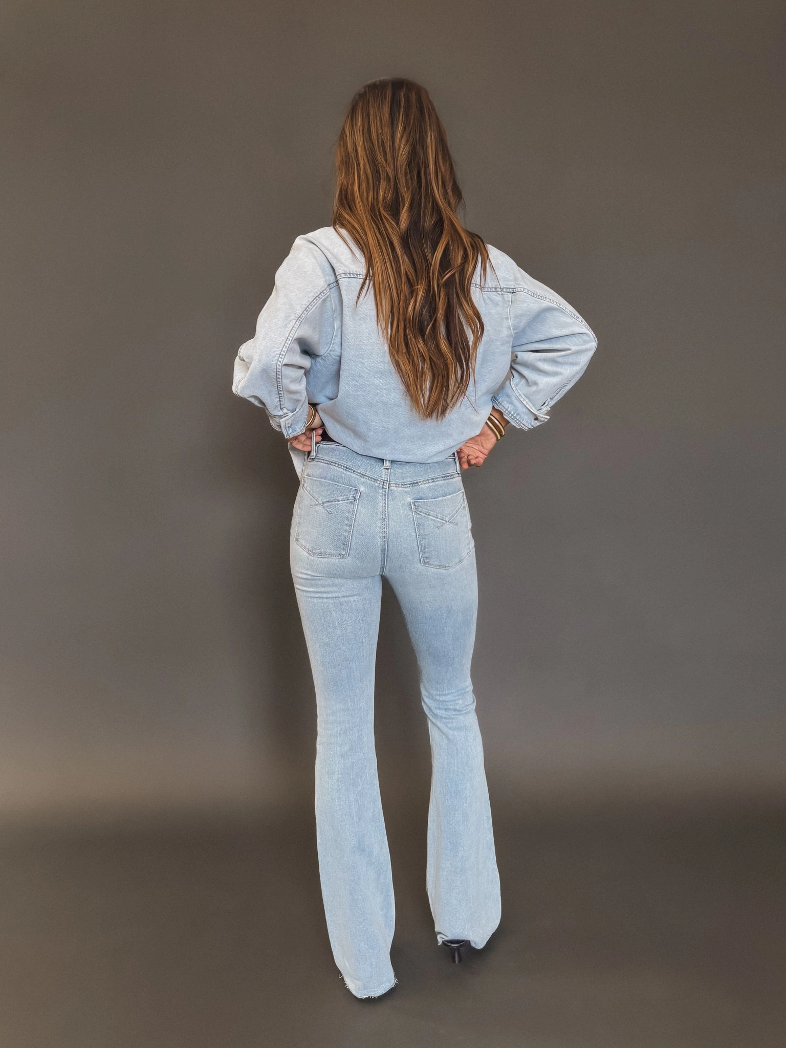 Jan Mid-Rise Flare Jeans
