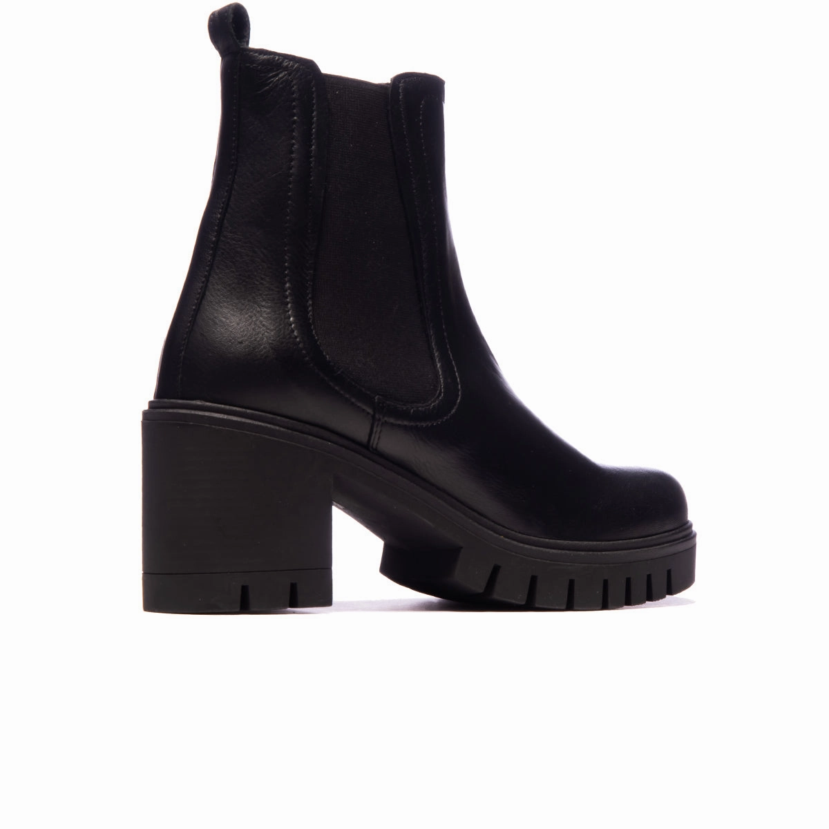 Jasper Black Leather