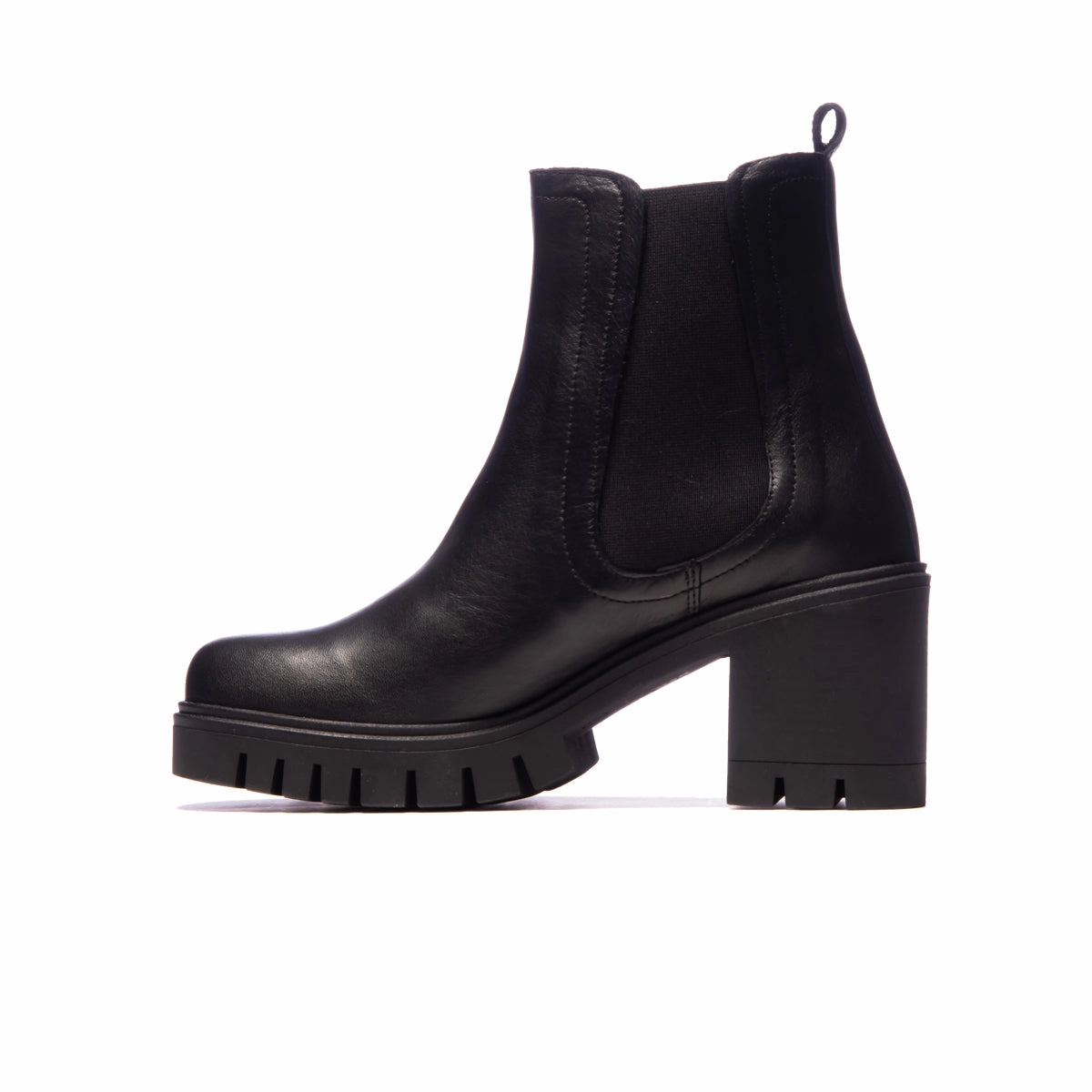 Jasper Black Leather