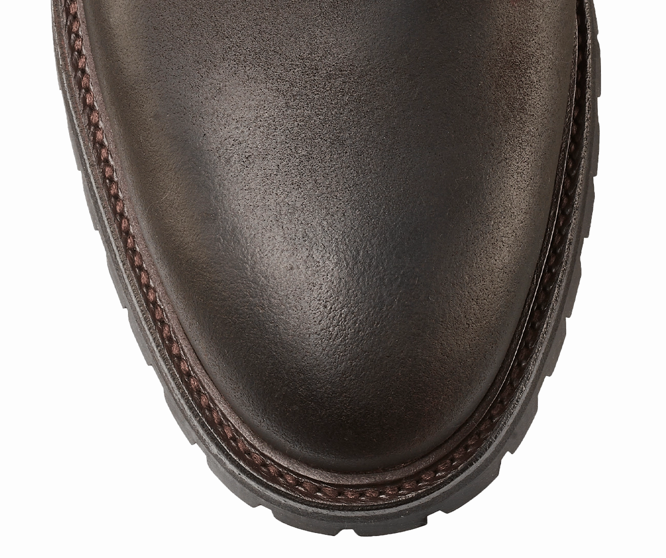 Lanark 3 Dark Brown Rough-Out Suede