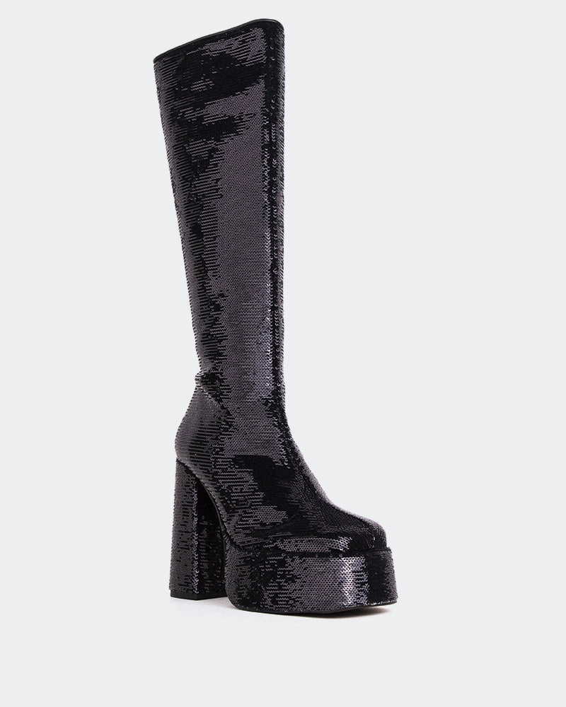 Latto Black Sequins