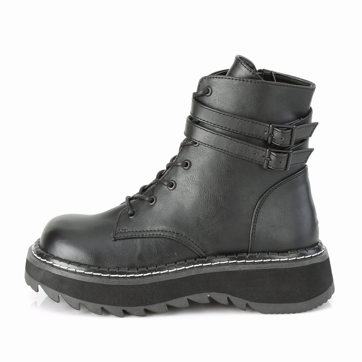 LILITH-152  Black Vegan Leather