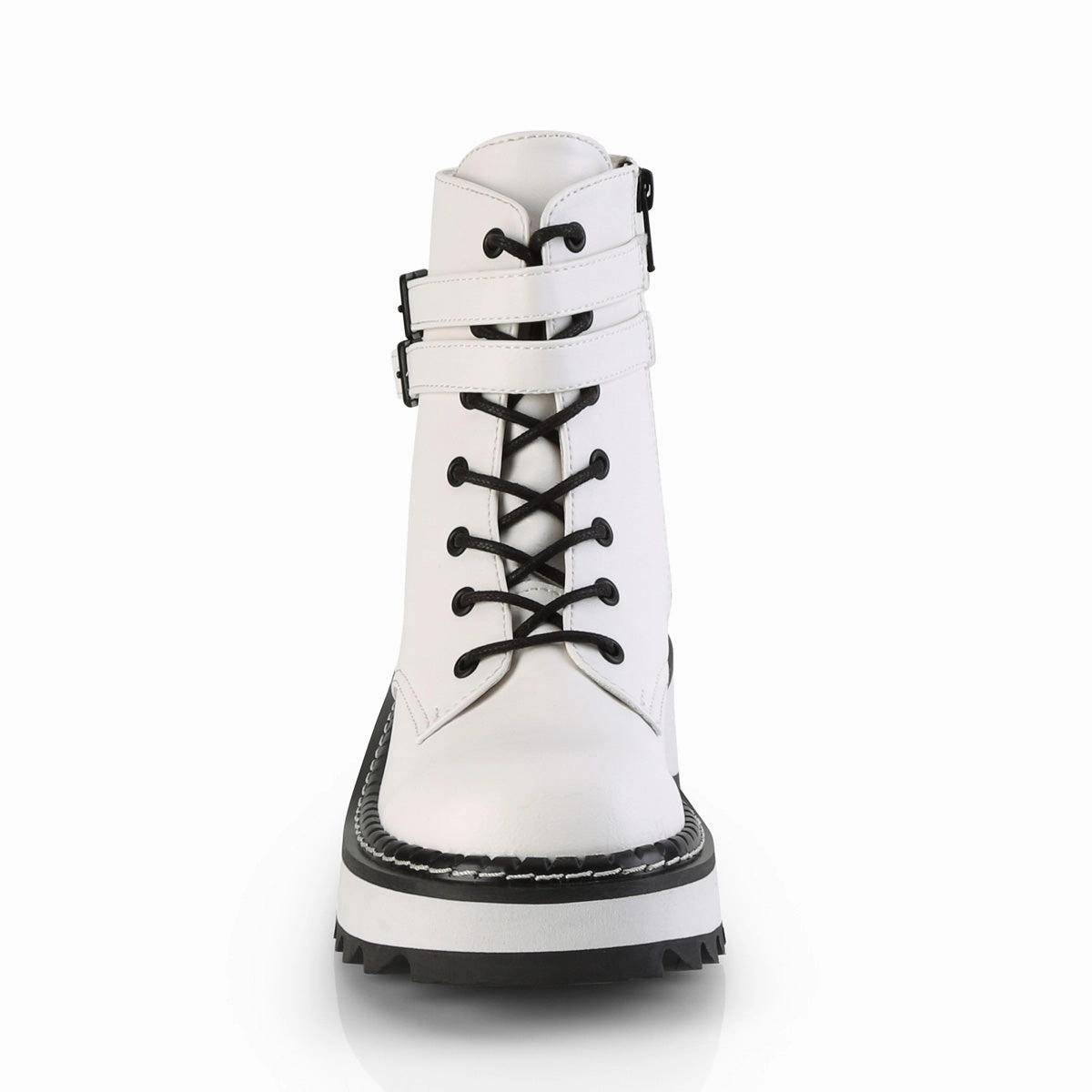 LILITH-152  White Vegan Leather