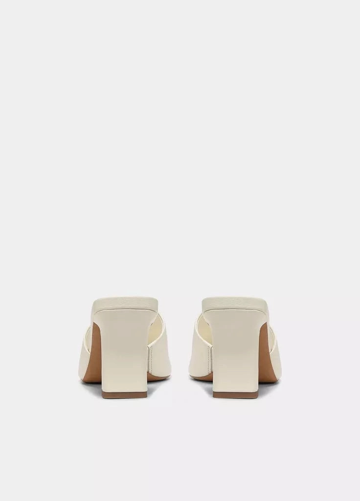 Lulu Heeled Sandals - Marble Cream
