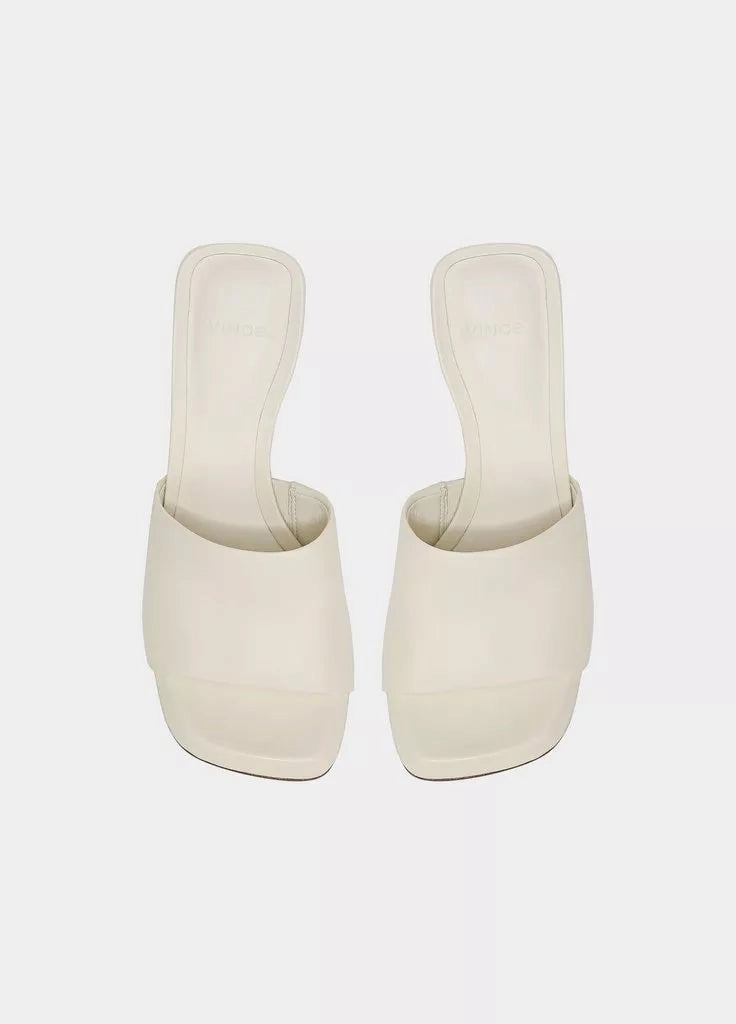 Lulu Heeled Sandals - Marble Cream