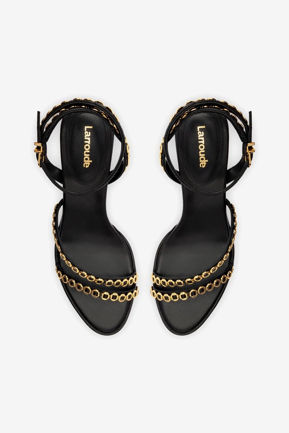 Milanina Mini Sandal In Black Leather