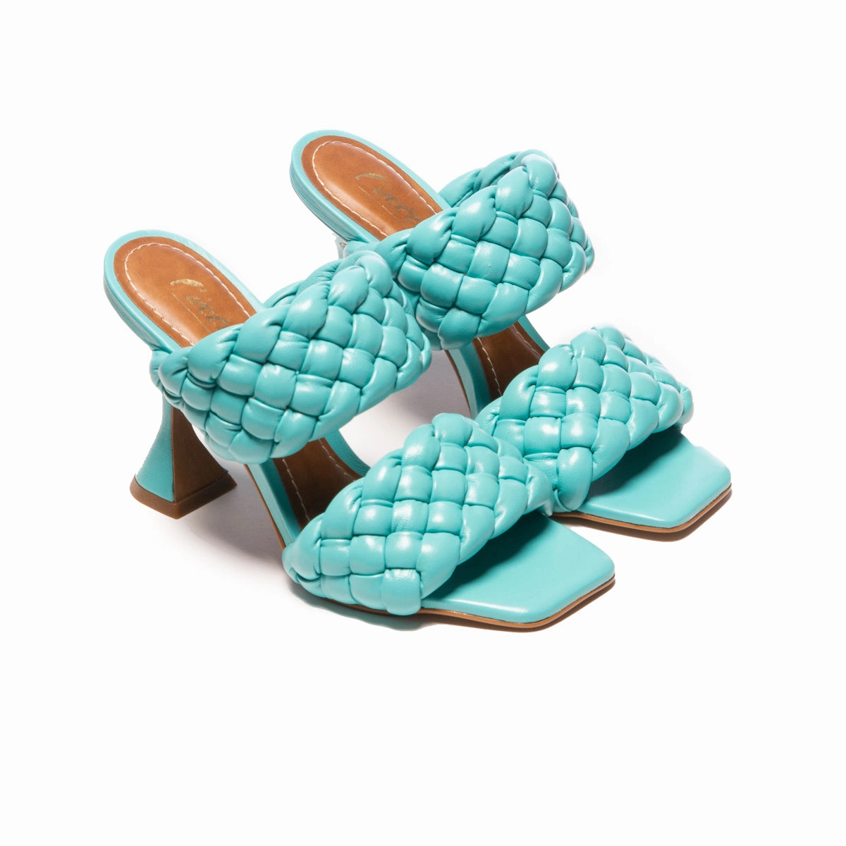 Mimosa Turquoise Leather