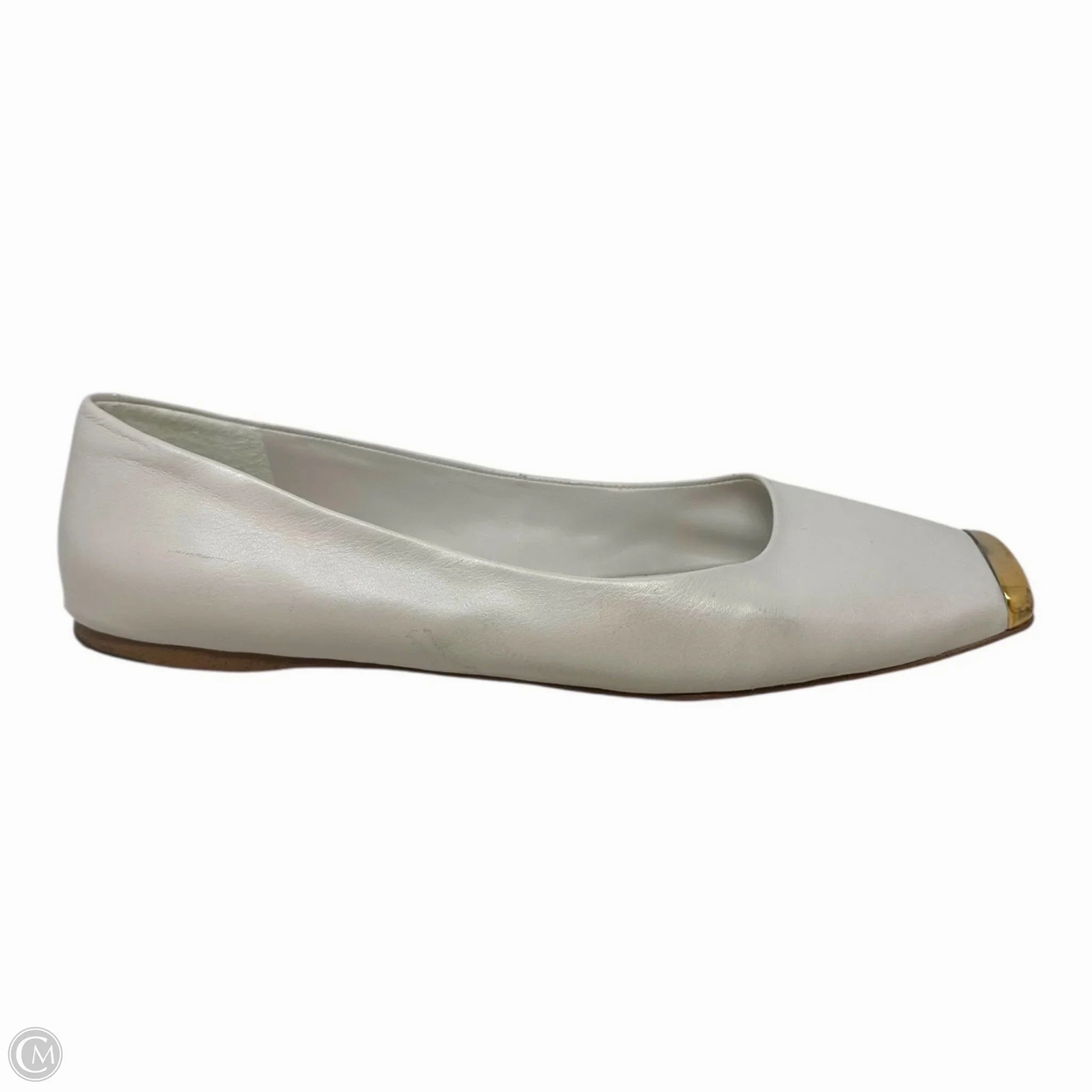 Neptoon Square Toe Shoes Flats By Franco Sarto In Cream, Size: 8.5