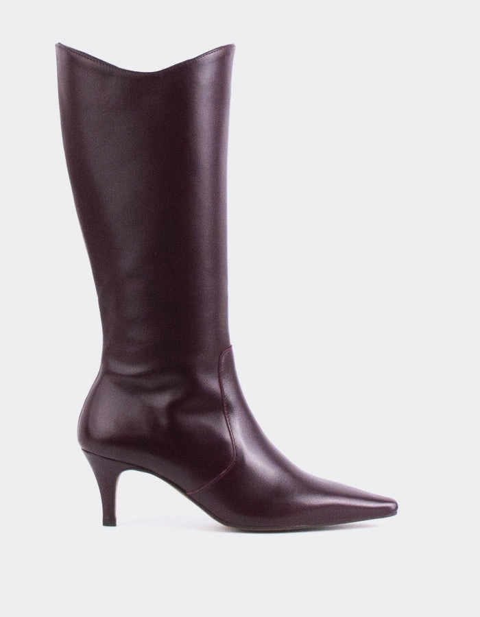Odyssia Burgundy Leather