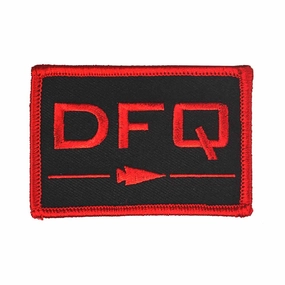 Patch - DFQ - Black   Red