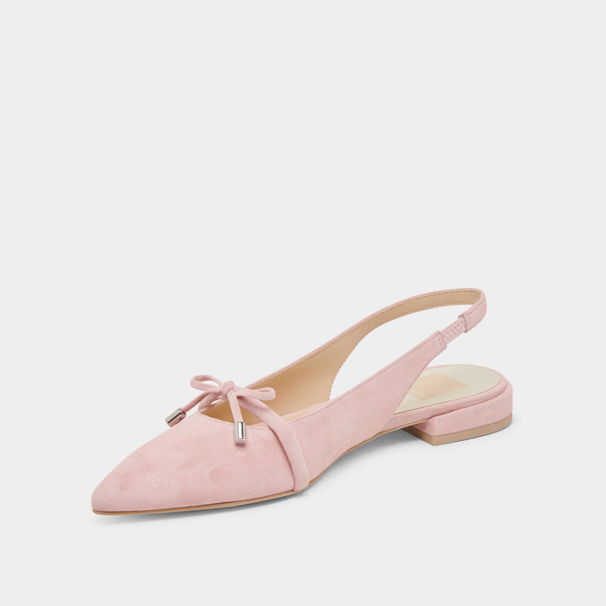 PAYGE FLATS PETAL PINK SUEDE