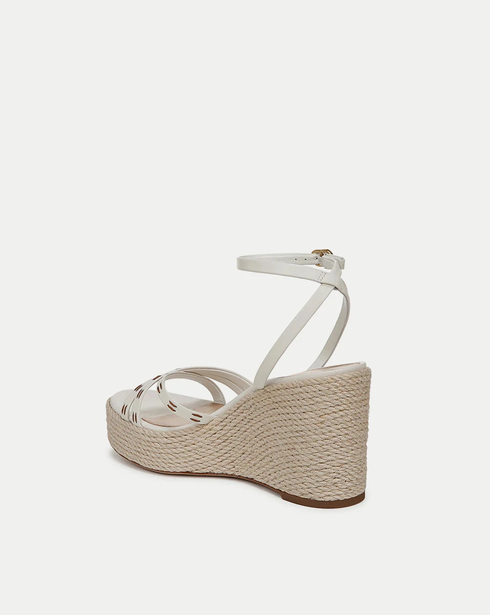 Philene Wedge Espadrille Sandals - Coconut