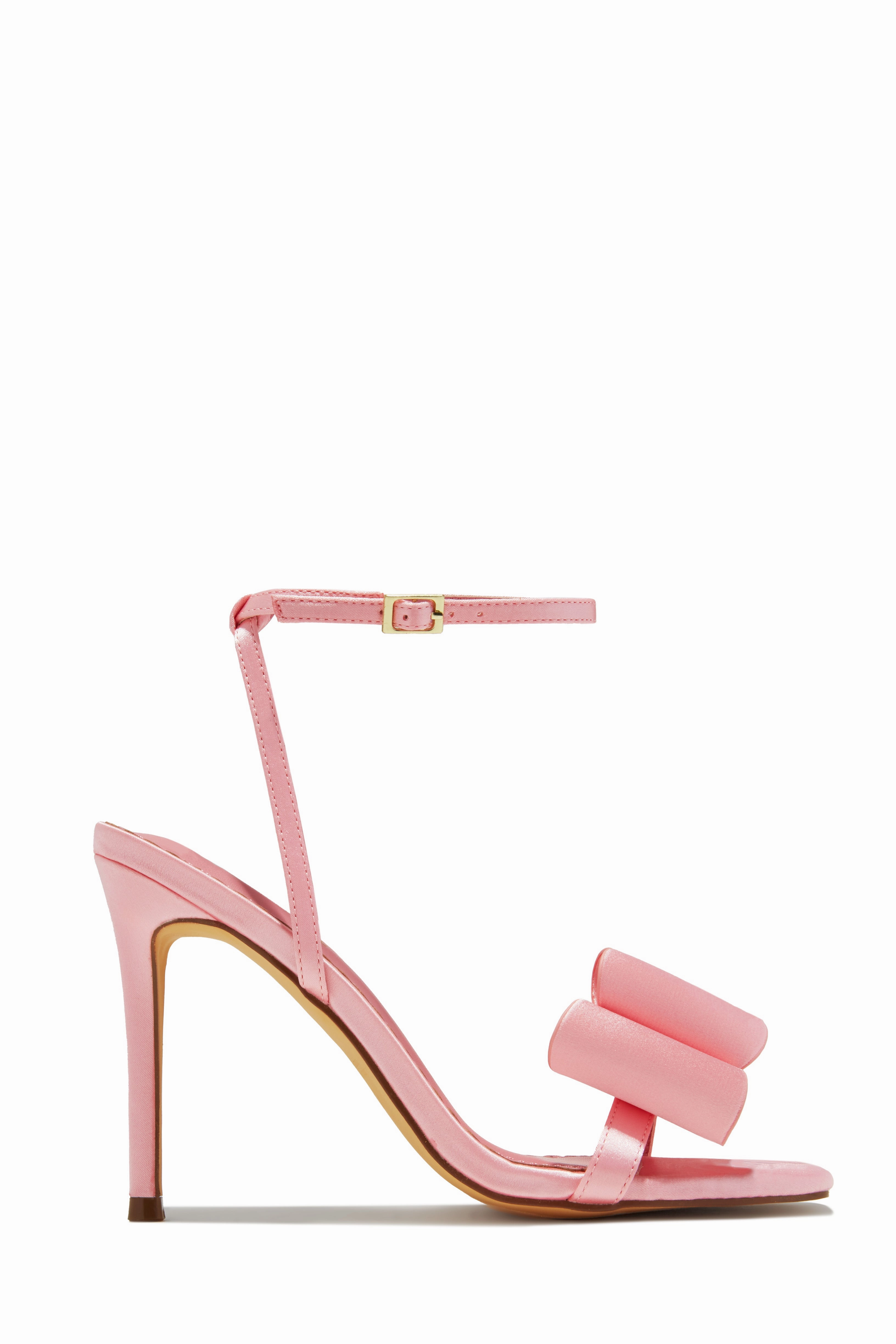 Pretty Nights Bow High Heels - Ivory