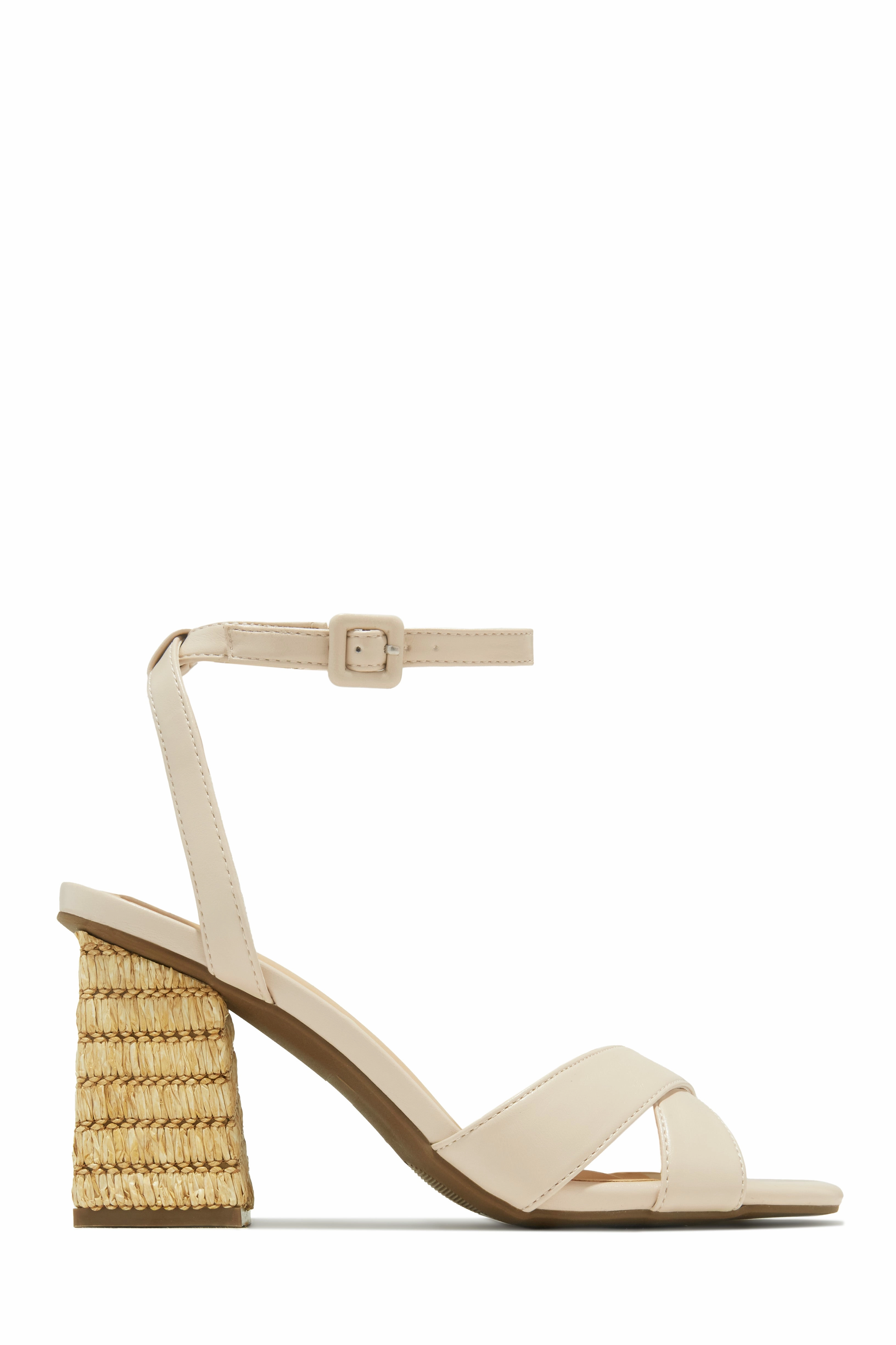 Punta Cana Block Heels - Ivory