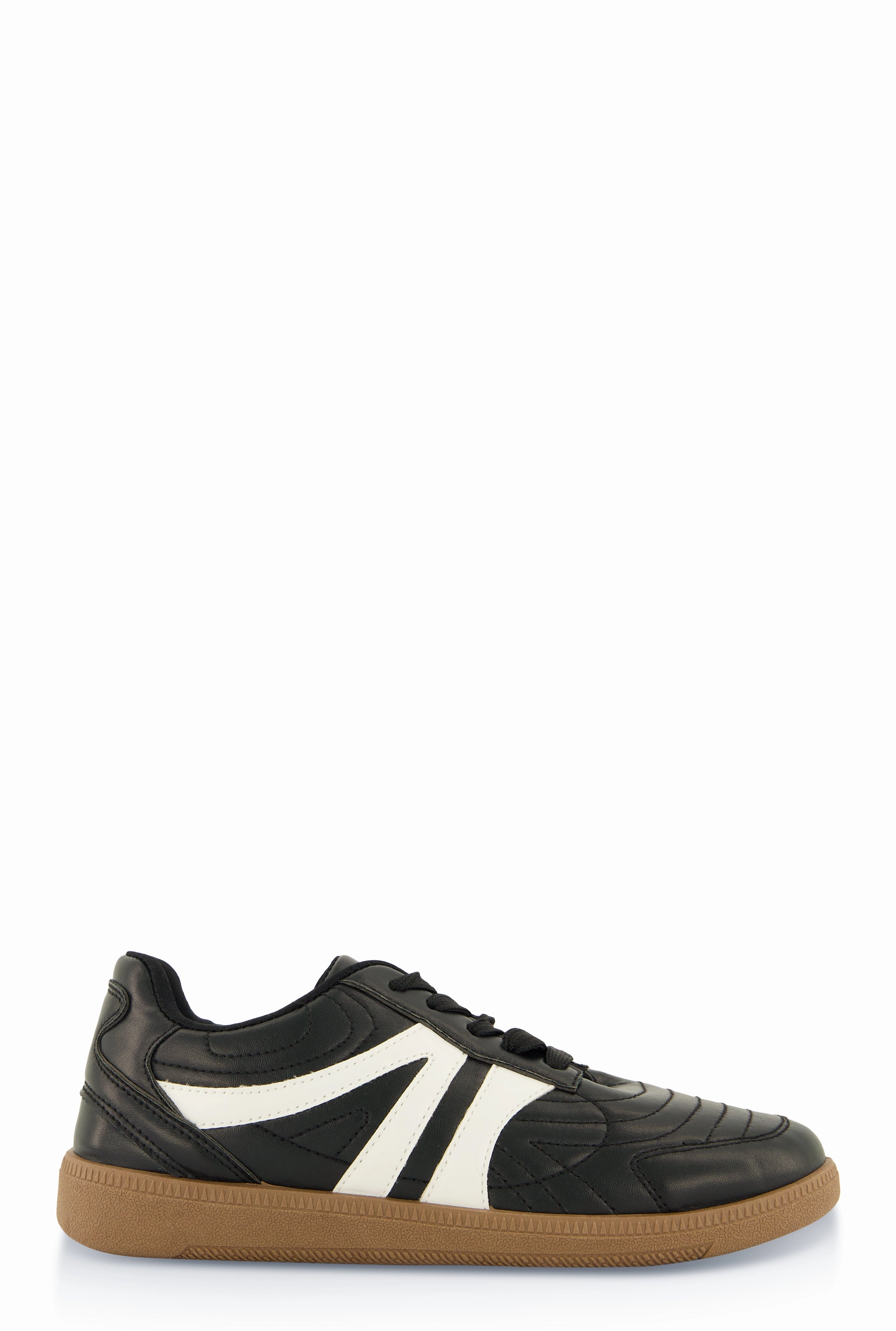 Quilted Lace Up Sneakers