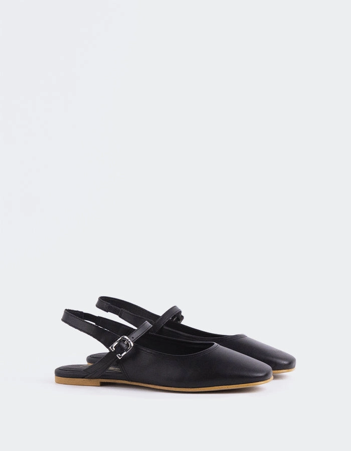 Rafya Black Leather