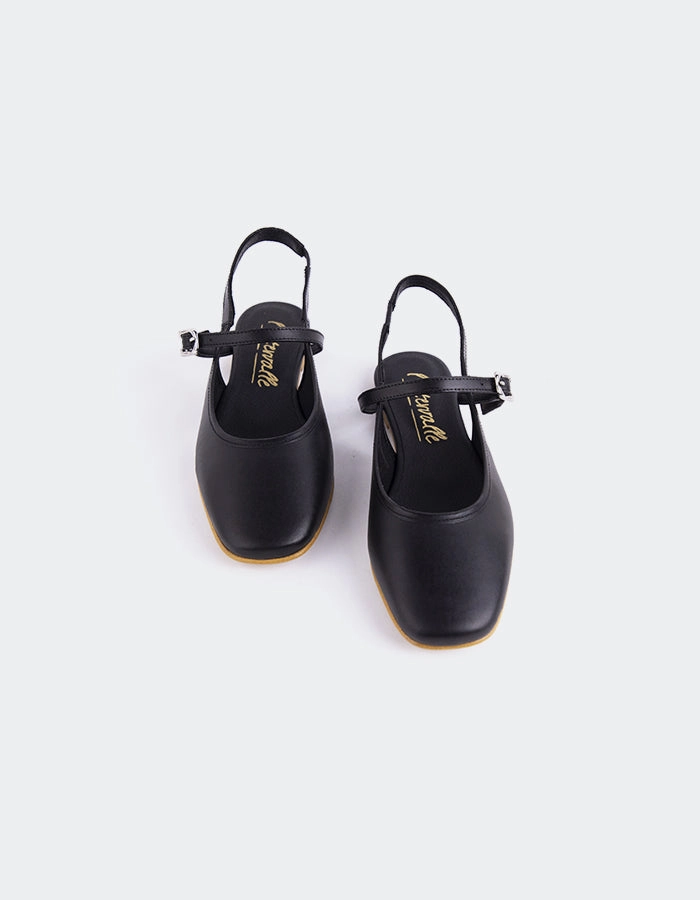 Rafya Black Leather