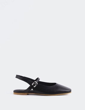 Rafya Black Leather