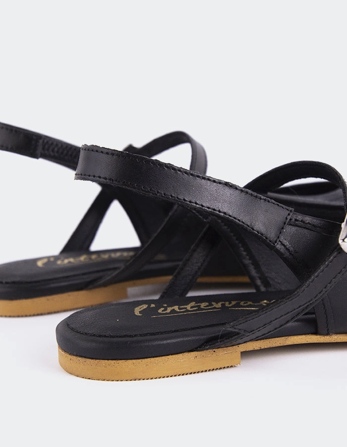 Rafya Black Leather