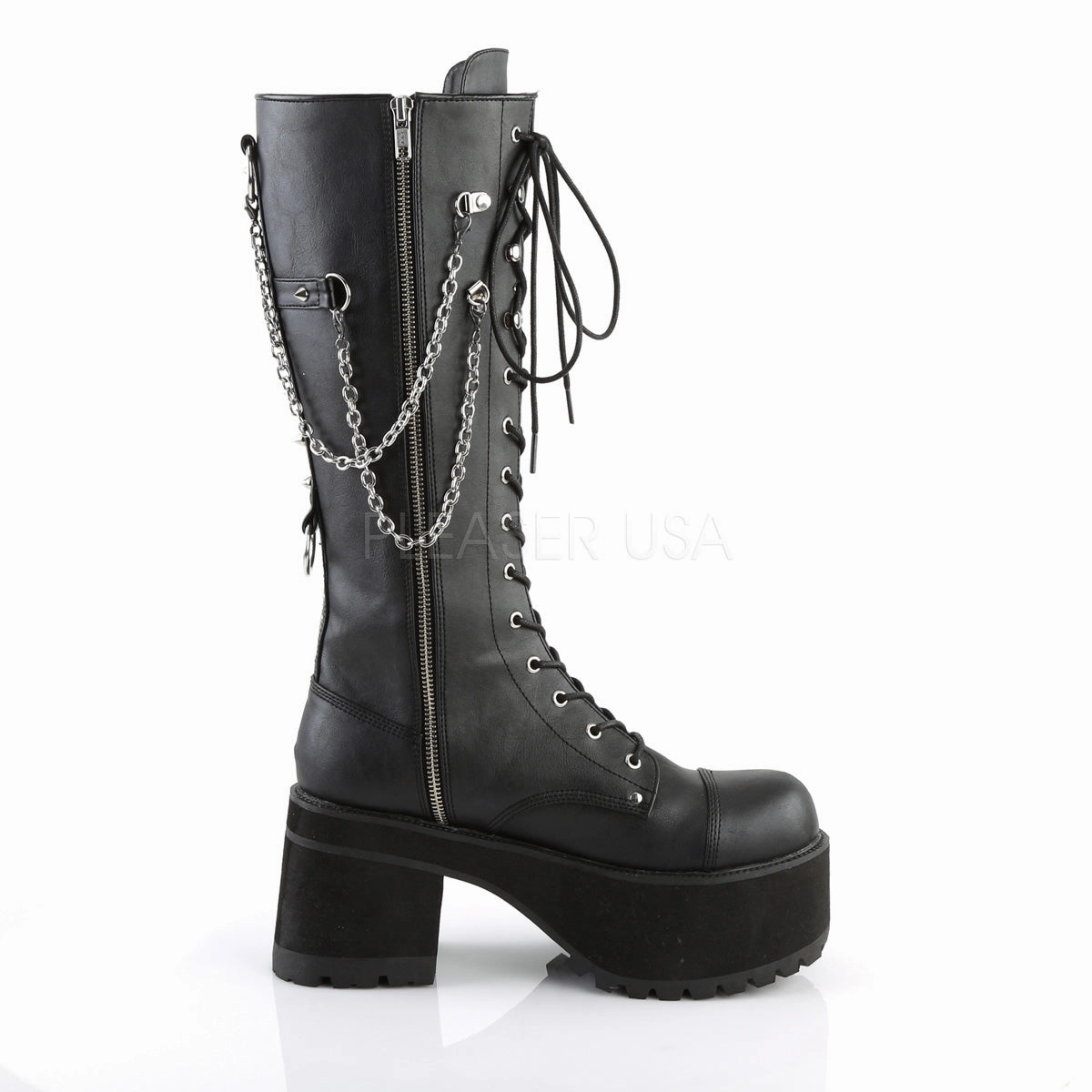 RANGER-303  Black Faux Leather