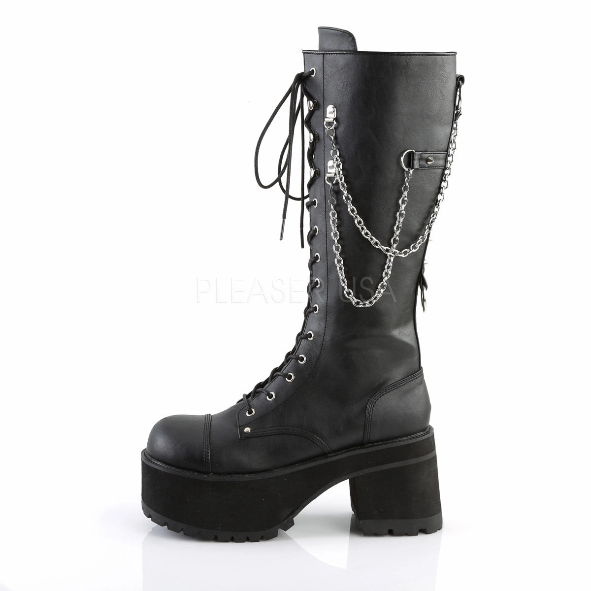 RANGER-303  Black Faux Leather