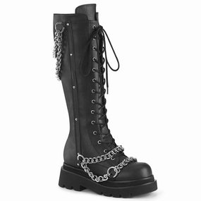 RENEGADE-215  Black Vegan Leather